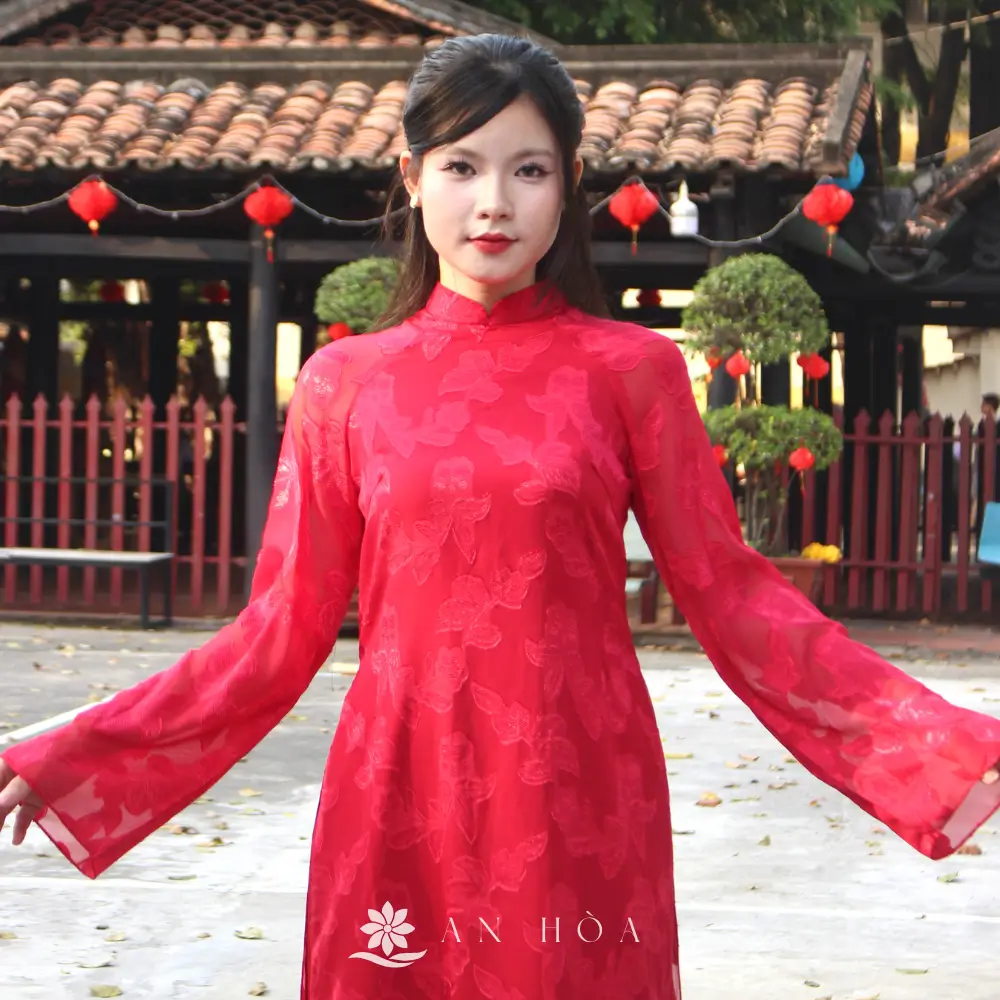 Áo dài Lộc Diệp cao cấp