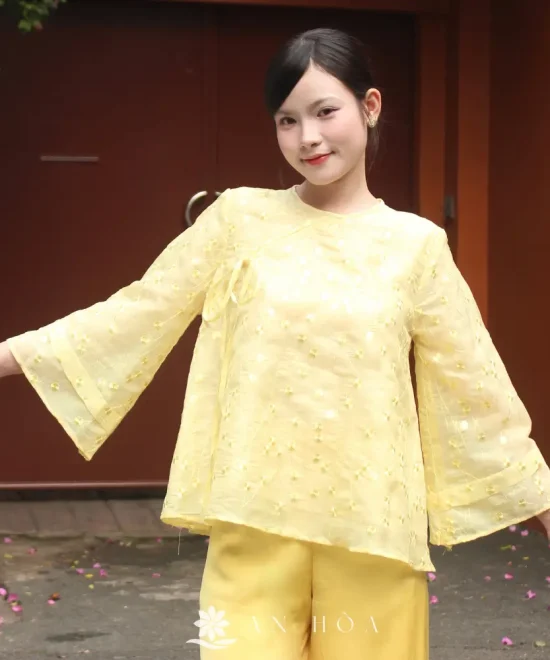 Set voan thêu Bồ Công Anh
