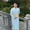 Áo Dài Nam Phúc Hải - Phúc Ngân chuẩn form dày dặn, họa tiết dệt nổi sang xịn, gấm cao cấp - An Hòa 16 Áo dài Phúc Hải cao cấp