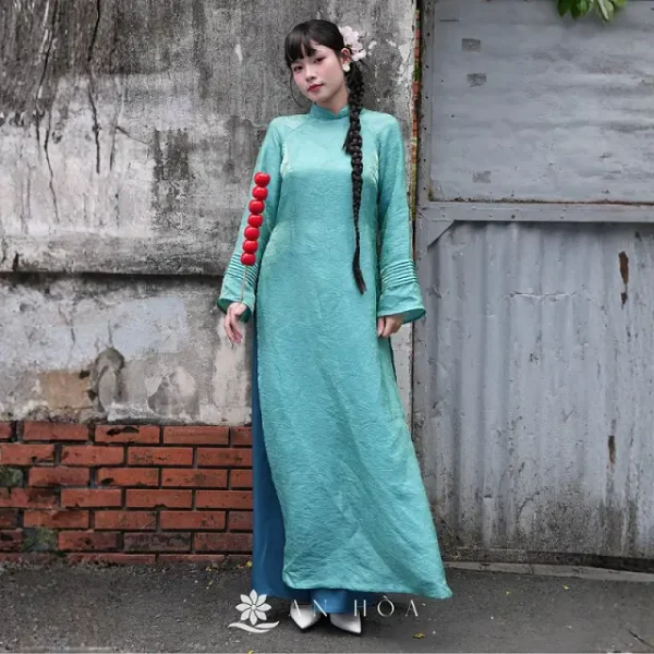 Áo dài Ly Vũ 4 tà cao cấp