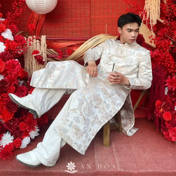 Áo dài nam cao cấp