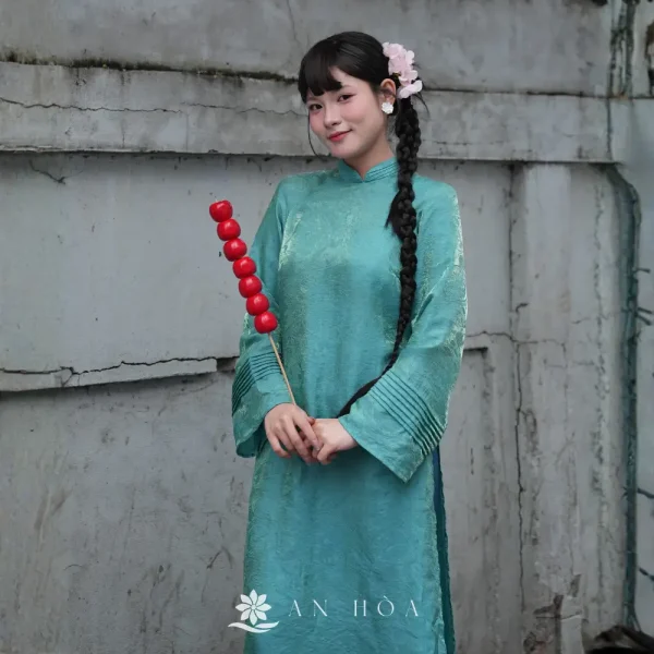 Áo dài Ly Vũ 4 tà cao cấp