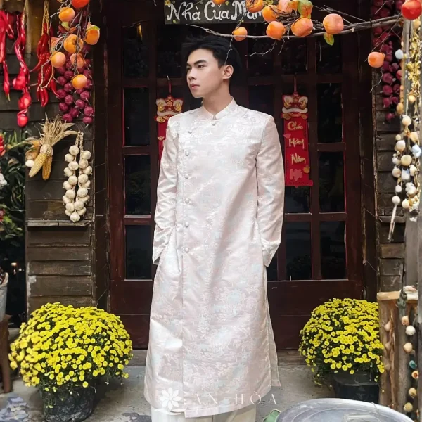 Áo dài nam cao cấp