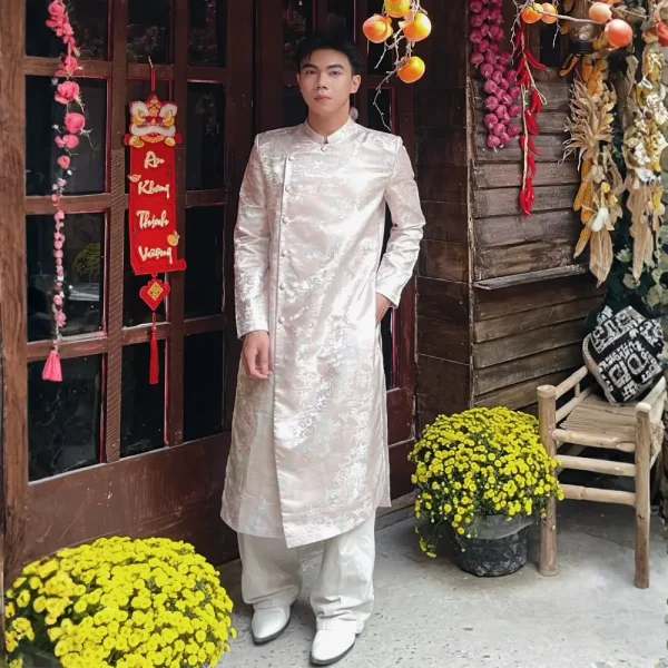 Áo dài nam cao cấp