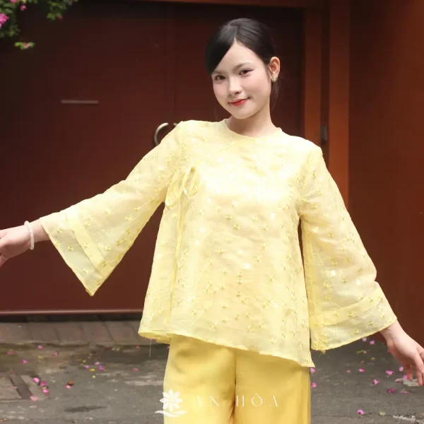Set voan thêu Bồ Công Anh