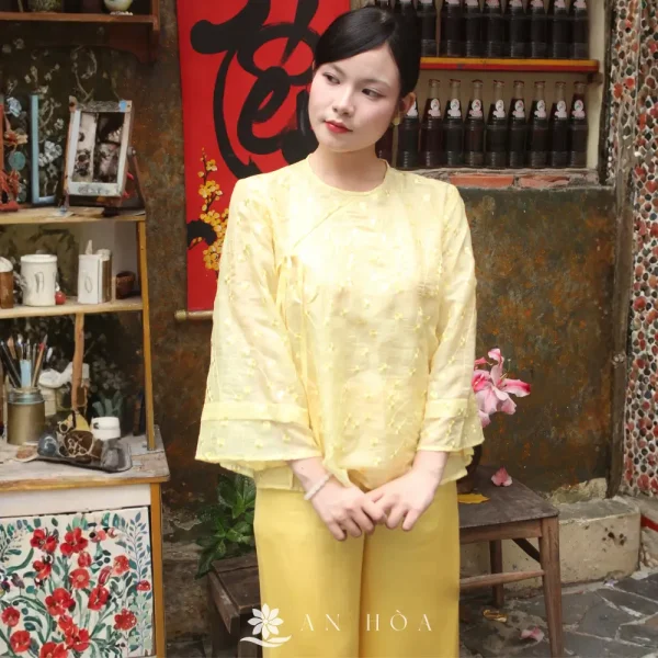 Set voan thêu Bồ Công Anh