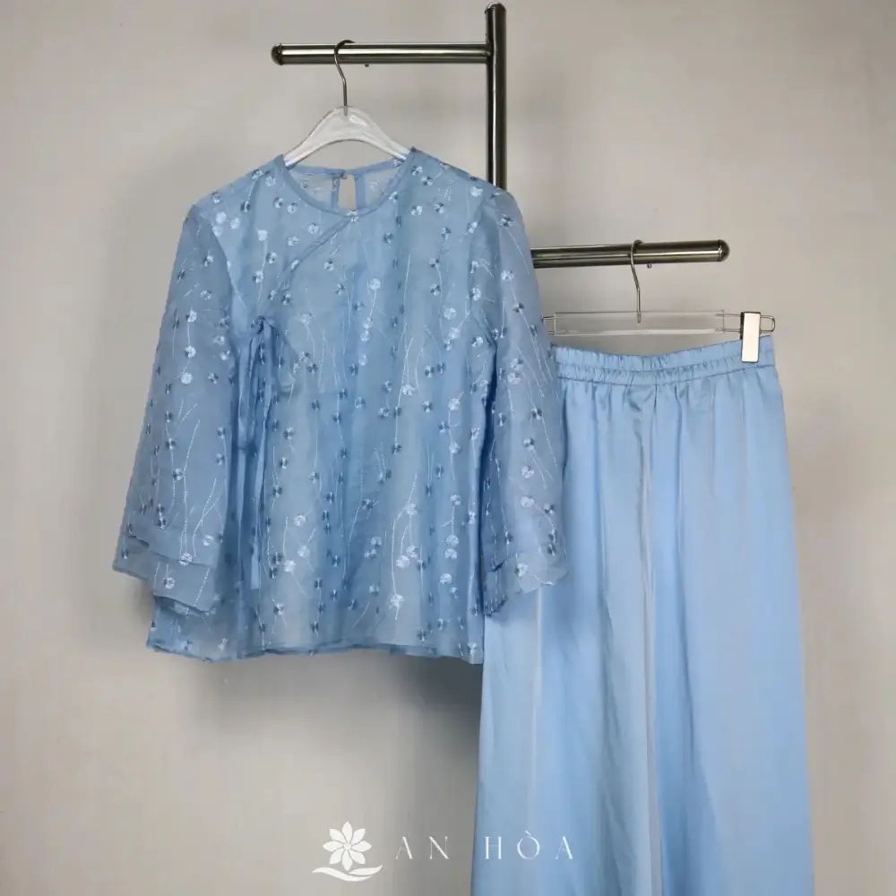 Set voan thêu Bồ Công Anh
