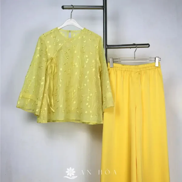 Set voan thêu Bồ Công Anh