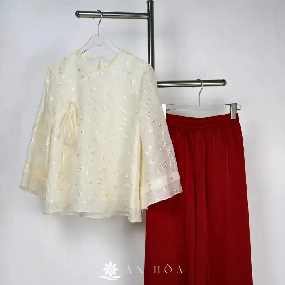 Set voan thêu Bồ Công Anh