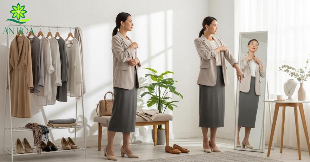 Mẹo phối đồ đơn giản để ăn mặc đẹp mỗi ngày, thuận tiện cho chị em Mẹo phối đồ đơn giản để ăn mặc đẹp mỗi ngày, thuận tiện cho chị em