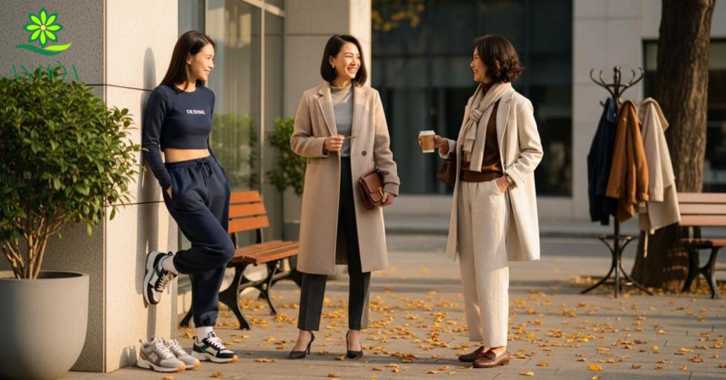 Các phong cách bộ thu đông theo độ tuổi và nhu cầu Các phong cách bộ thu đông theo độ tuổi và nhu cầu