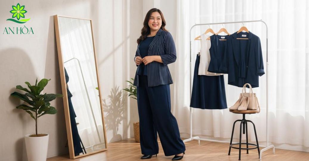 Nguyên tắc chọn trang phục cho người mập Nguyên tắc chọn trang phục cho người mập