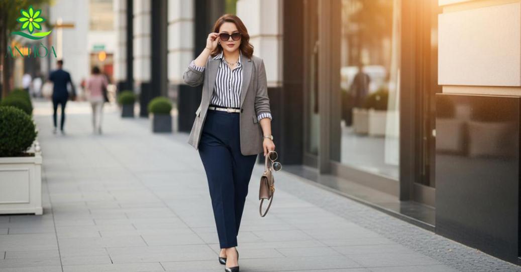 Outfit theo hoàn cảnh & phụ kiện tôn dáng Cách phối đồ cho người mập theo hoàn cảnh