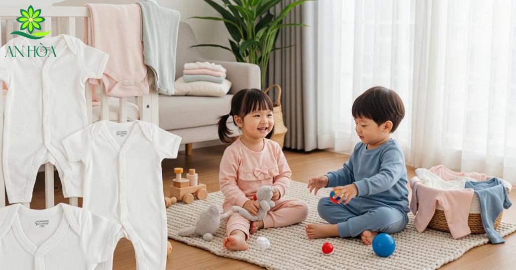 Gợi ý mẫu đồ bộ cho bé gái và bé trai theo phong cách