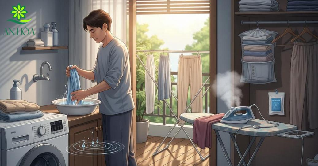 Cách bảo quản & kéo dài tuổi thọ đồ bộ quần dài