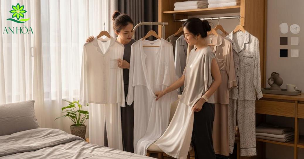 Phân loại đồ bộ mặc nhà quần dài theo chất liệu