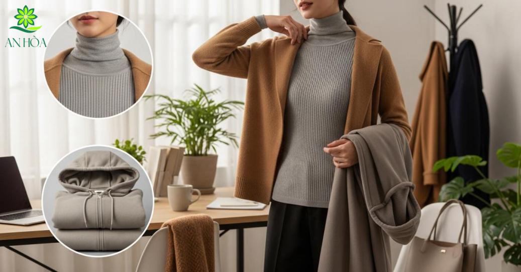 Chọn áo khoác cho đồ mùa đông công sở