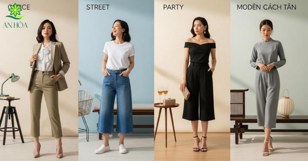 Cách phối đồ với quần lửng cho nhiều dịp phù hợp Cách phối đồ với quần lửng cho nhiều dịp phù hợp