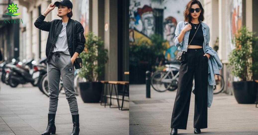 Công thức outfit cụ thể: quần, áo khoác và phụ kiện cá tính Công thức outfit cụ thể: quần, áo khoác và phụ kiện cá tính