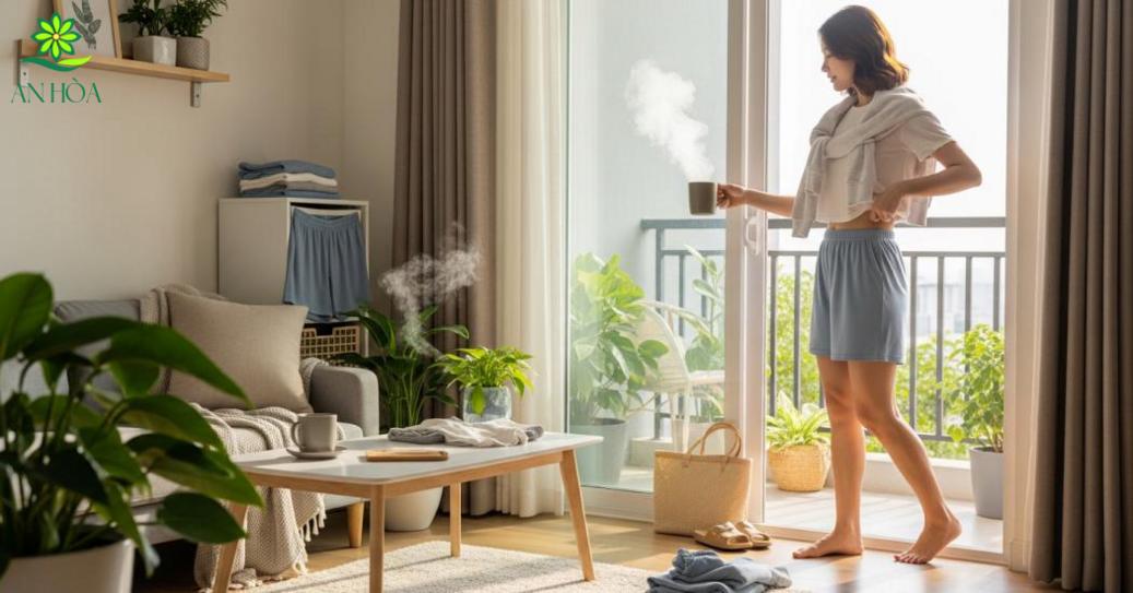 Cách phối & ứng dụng quần short nữ mặc nhà