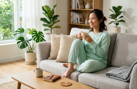 Đồ Bộ Mặc Nhà: Chọn Mẫu Thoải Mái, Kín Đáo