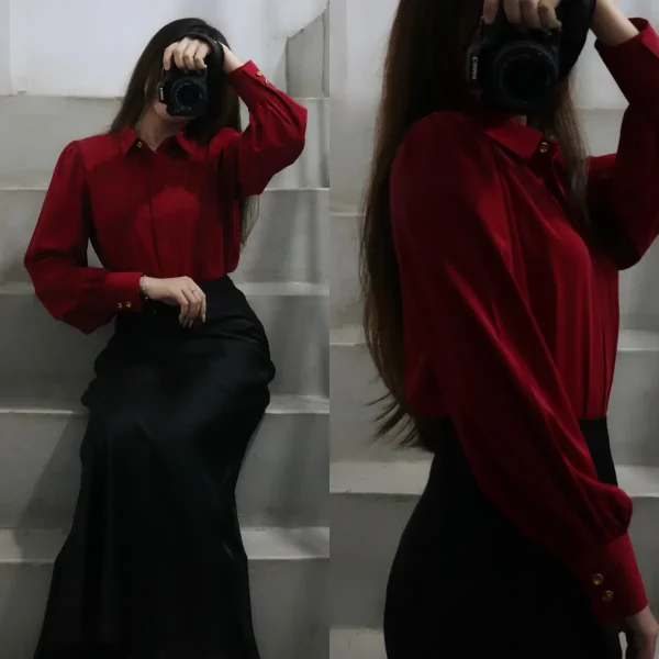 áo somi tay bồng