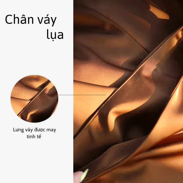 chân váy lụa
