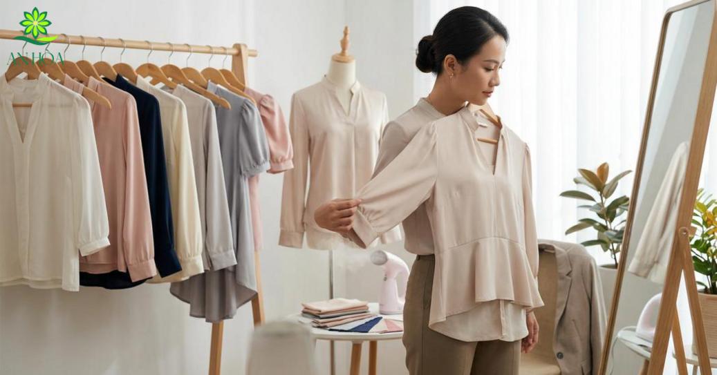 Chất liệu và chi tiết giúp trang phục công sở tinh tế Chất liệu và chi tiết giúp trang phục công sở tinh tế