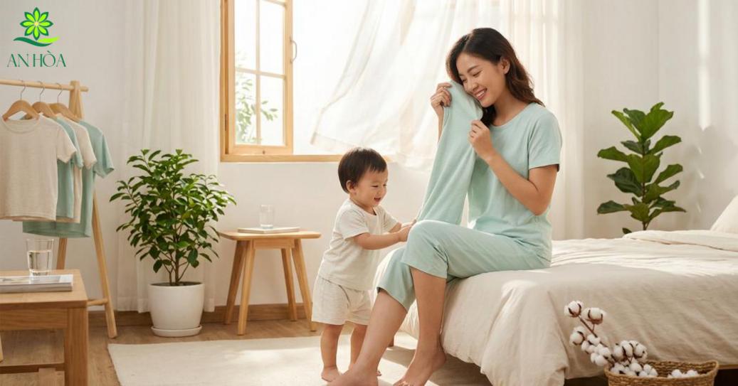 Vì sao chọn bộ đồ mặc nhà mùa hè cotton là lựa chọn thông minh