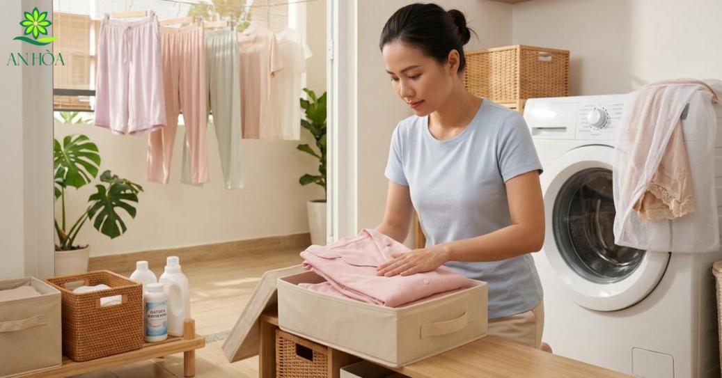 Bảo quản, giặt và lưu trữ đồ bộ Bảo quản, giặt và lưu trữ đồ bộ