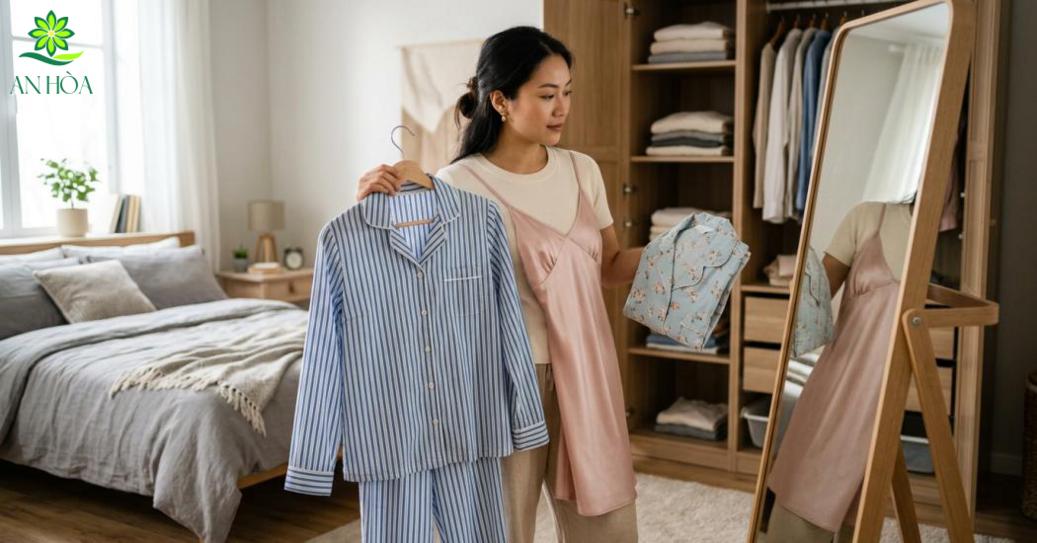 Cách chọn bộ quần áo ngủ phù hợp theo nhu cầu Cách chọn bộ quần áo ngủ phù hợp theo nhu cầu
