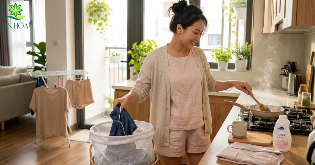 Cách phối và sử dụng đồ ngủ nữ quần áo ngắn trong sinh hoạt hàng ngày Cách phối và sử dụng đồ ngủ nữ quần áo ngắn trong sinh hoạt hàng ngày