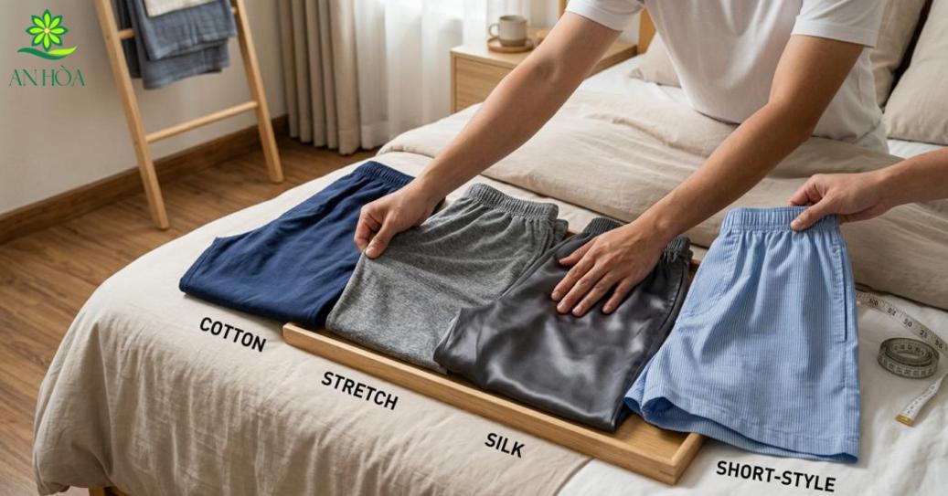 Chọn quần ngủ nam không chỉ là chuyện mặc gì cho thoải mái, mà còn ảnh hưởng trực tiếp đến cảm giác khi ngủ và sinh hoạt ở nhà