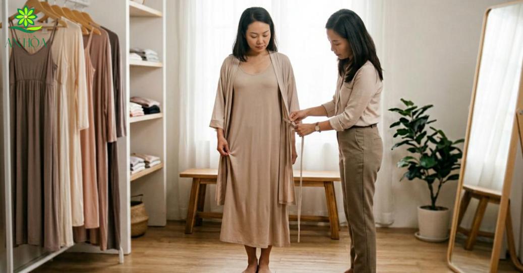 Giữ một chiếc váy ngủ dài đẹp lâu không chỉ nằm ở chất vải mà còn ở cách mặc, giặt và cất giữ mỗi ngày Giữ một chiếc váy ngủ dài đẹp lâu không chỉ nằm ở chất vải mà còn ở cách mặc, giặt và cất giữ mỗi ngày