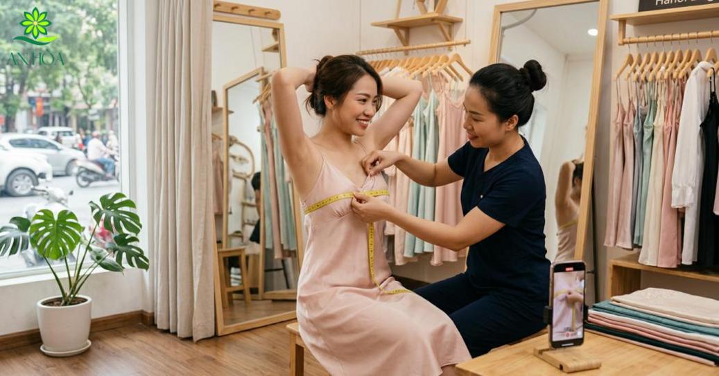 Hướng dẫn mua váy ngủ ở hà nội: từ chọn size đến thanh toán