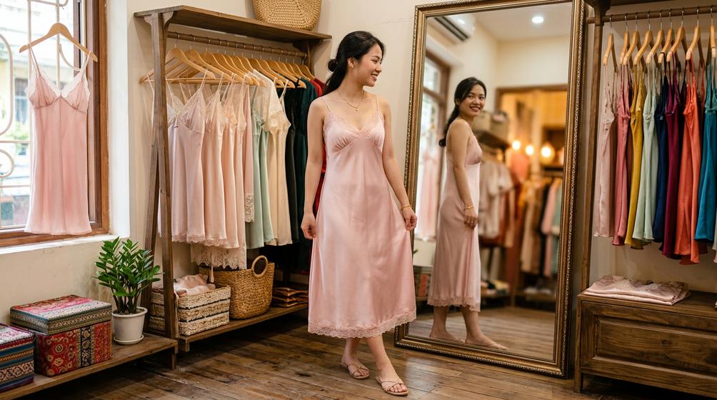 Váy Ngủ Ở Hà Nội: Địa Chỉ Mua Đẹp, Đúng Size
