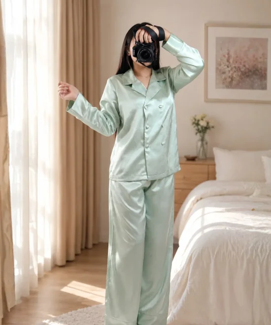 Set Mặc Nhà | Set đồ mặc nhà dáng dài cao cấp