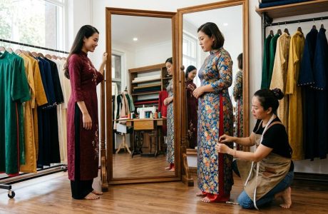Áo dài: chọn kiểu và chất liệu tôn dáng cho mọi dịp