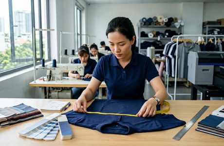 Đặt may áo thun đồng phục chuẩn TPHCM: bền, form chuẩn