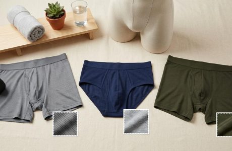 Quần lót nam: chọn đúng form, thoáng khí và thoải mái