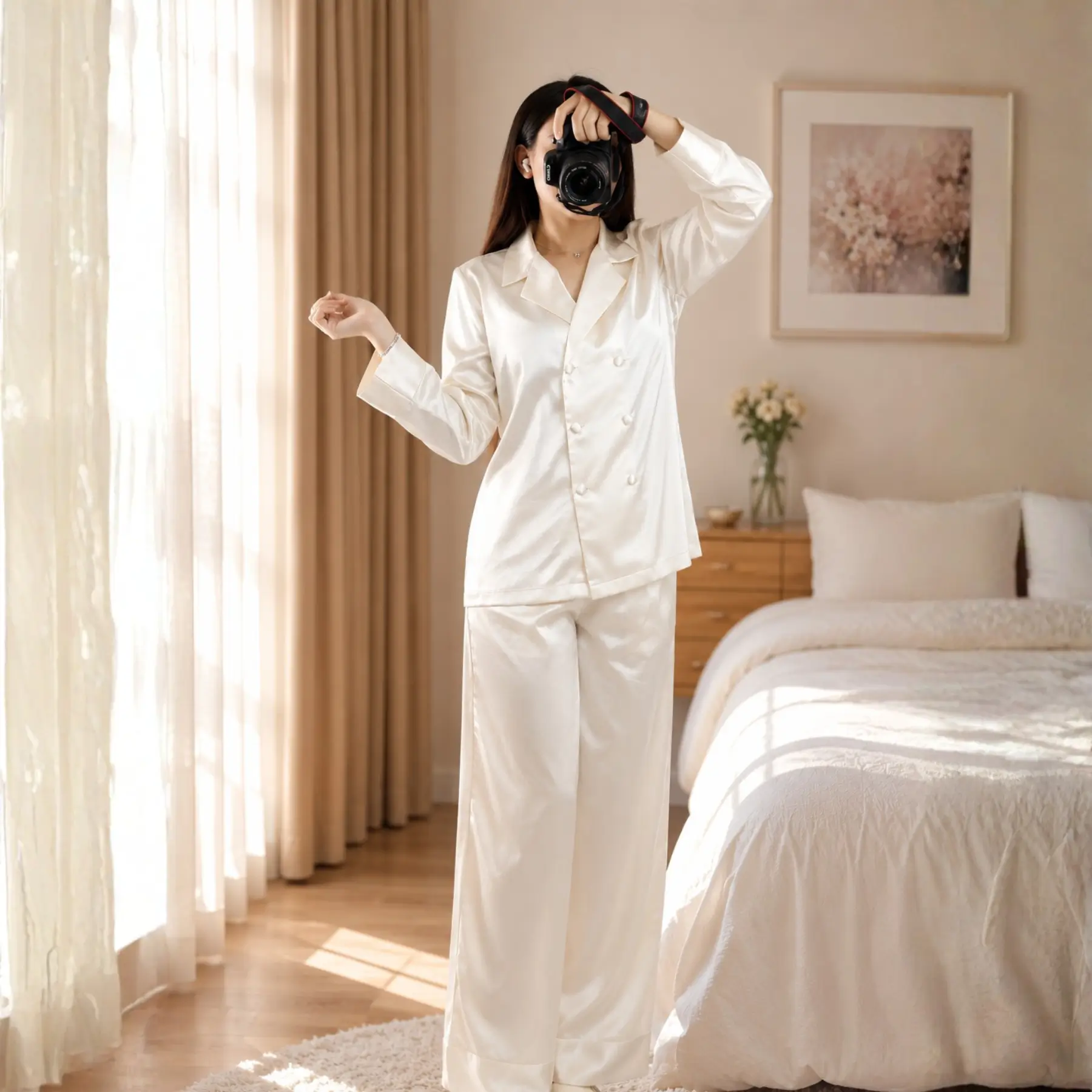 Set Mặc Nhà | Set đồ mặc nhà dáng dài cao cấp