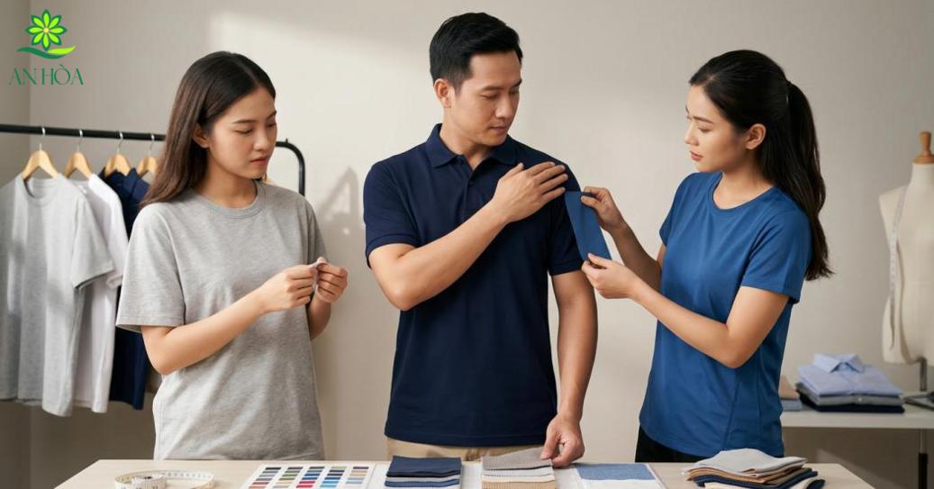 Tiêu chí chọn áo đồng phục: chất liệu, form dáng và màu sắc