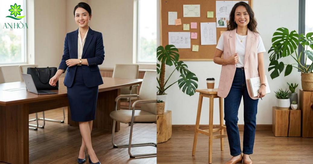 Gợi ý phối đồ áo vest nữ cho các môi trường công sở khác nhau
