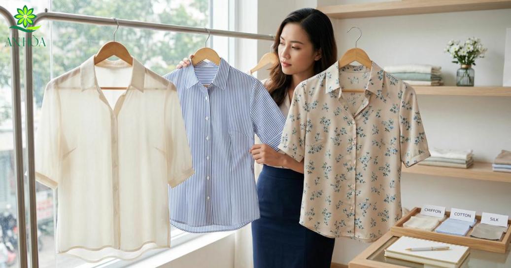 Chất liệu và họa tiết quyết định độ rủ, khả năng tôn dáng và mức độ dễ phối của áo sơ mi tay lỡ. Chất liệu và họa tiết quyết định độ rủ, khả năng tôn dáng và mức độ dễ phối của áo sơ mi tay lỡ.
