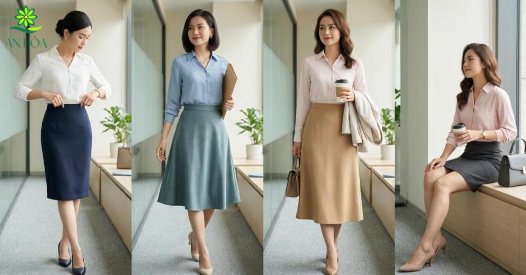So sánh các kiểu chân váy phổ biến So sánh các kiểu chân váy phổ biến