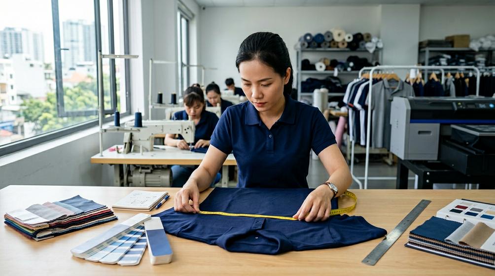 Đặt may áo thun đồng phục chuẩn TPHCM: bền, form chuẩn