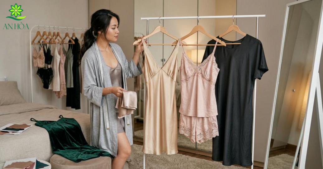 Cách chọn đồ ngủ quyến rũ chồng theo chất liệu, form dáng và độ che phủ