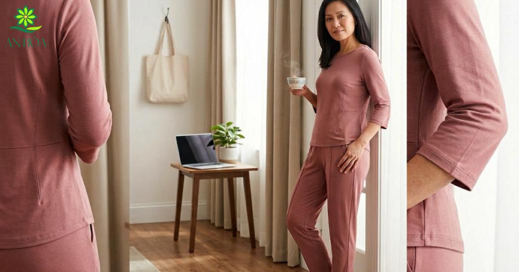 Vì sao chọn mẫu đồ bộ đẹp sang trọng cho phụ nữ trung niên