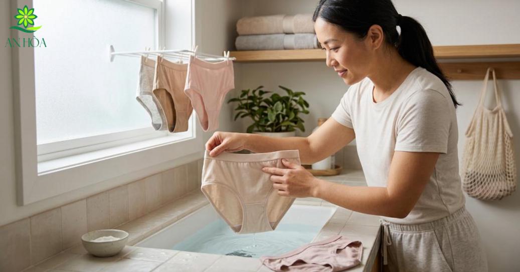 Mẹo sử dụng, bảo quản quần lót đúng cách và bí quyết mặc đẹp cùng An Hòa.