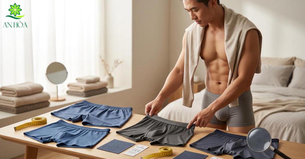 Tiêu chí chọn quần lót nam theo chất liệu, form và sức khỏe Tiêu chí chọn quần lót nam theo chất liệu, form và sức khỏe
